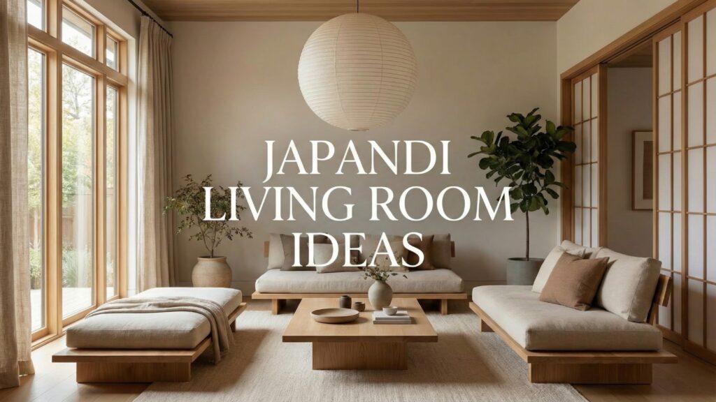 Japandi Living Room Ideas