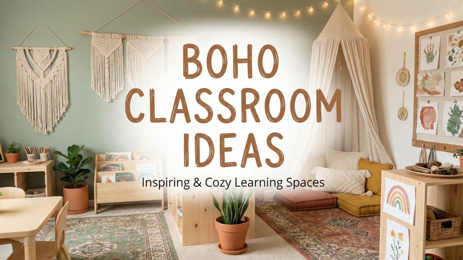 Boho Classroom Ideas