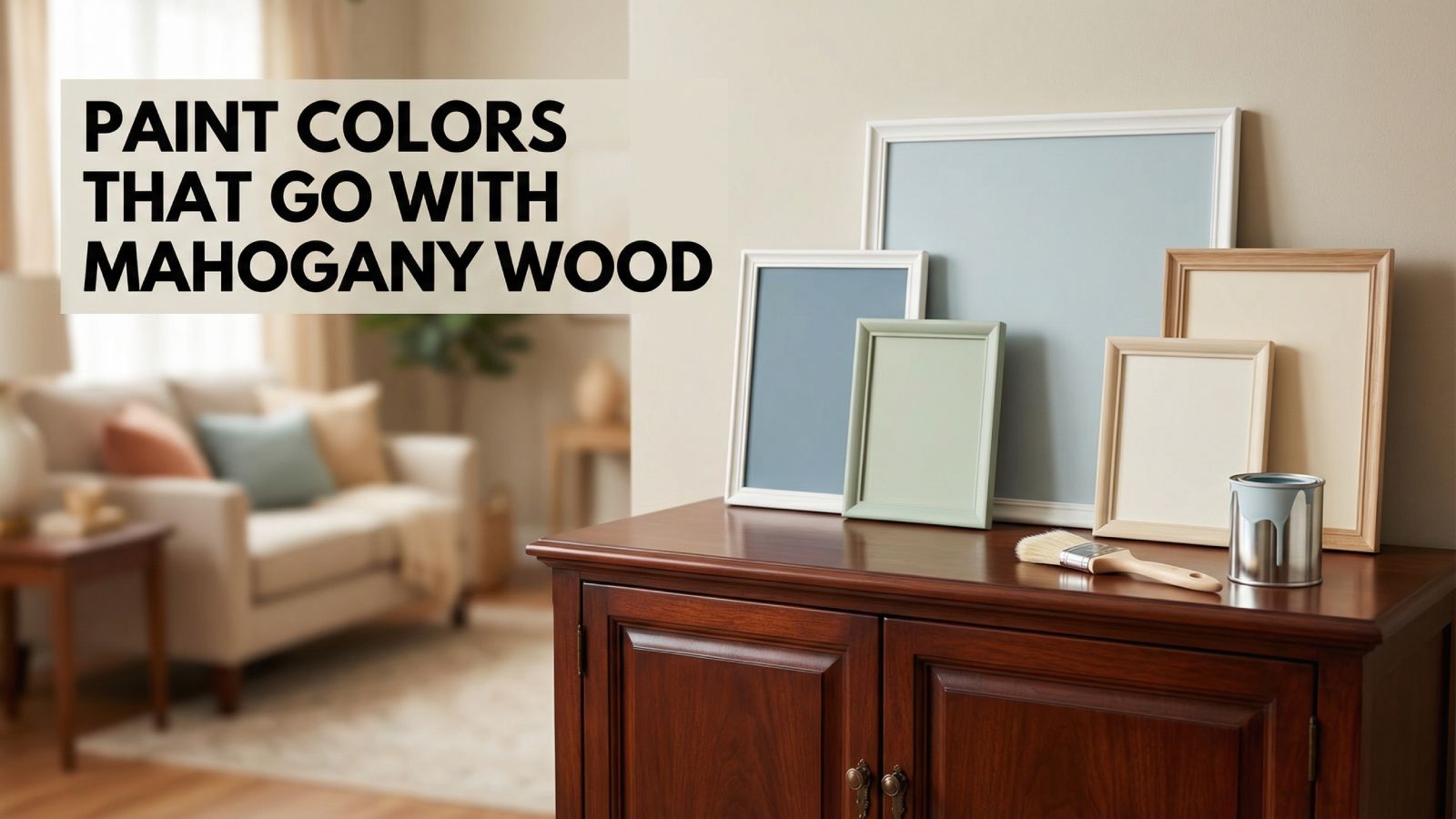Paint Colors That Go With Mahogany Wood