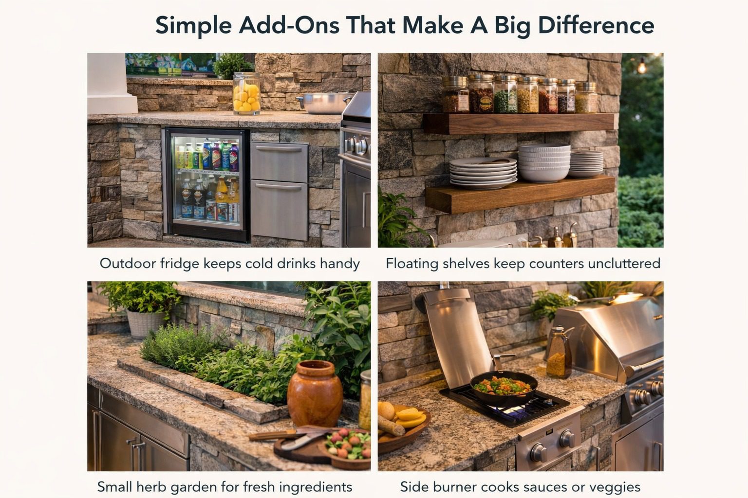 Simple Add Ons That Make A Big Difference