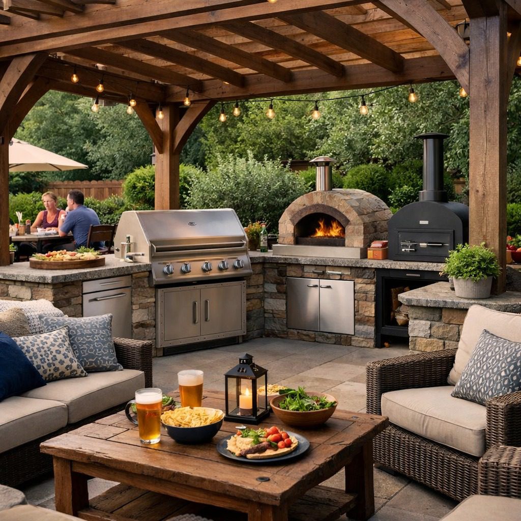 Smart Ways To Turn A Plain Backyard Into A Cooking Retreat