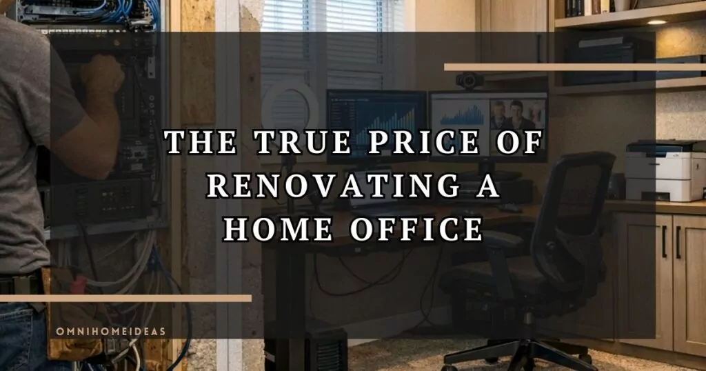 The True Price Of Renovating A Home Office