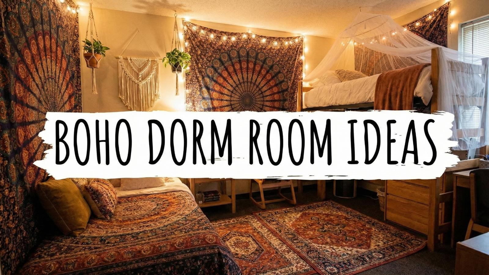 Boho Dorm Room Ideas
