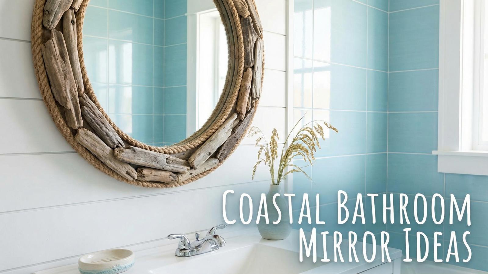 Coastal Bathroom Mirror Ideas