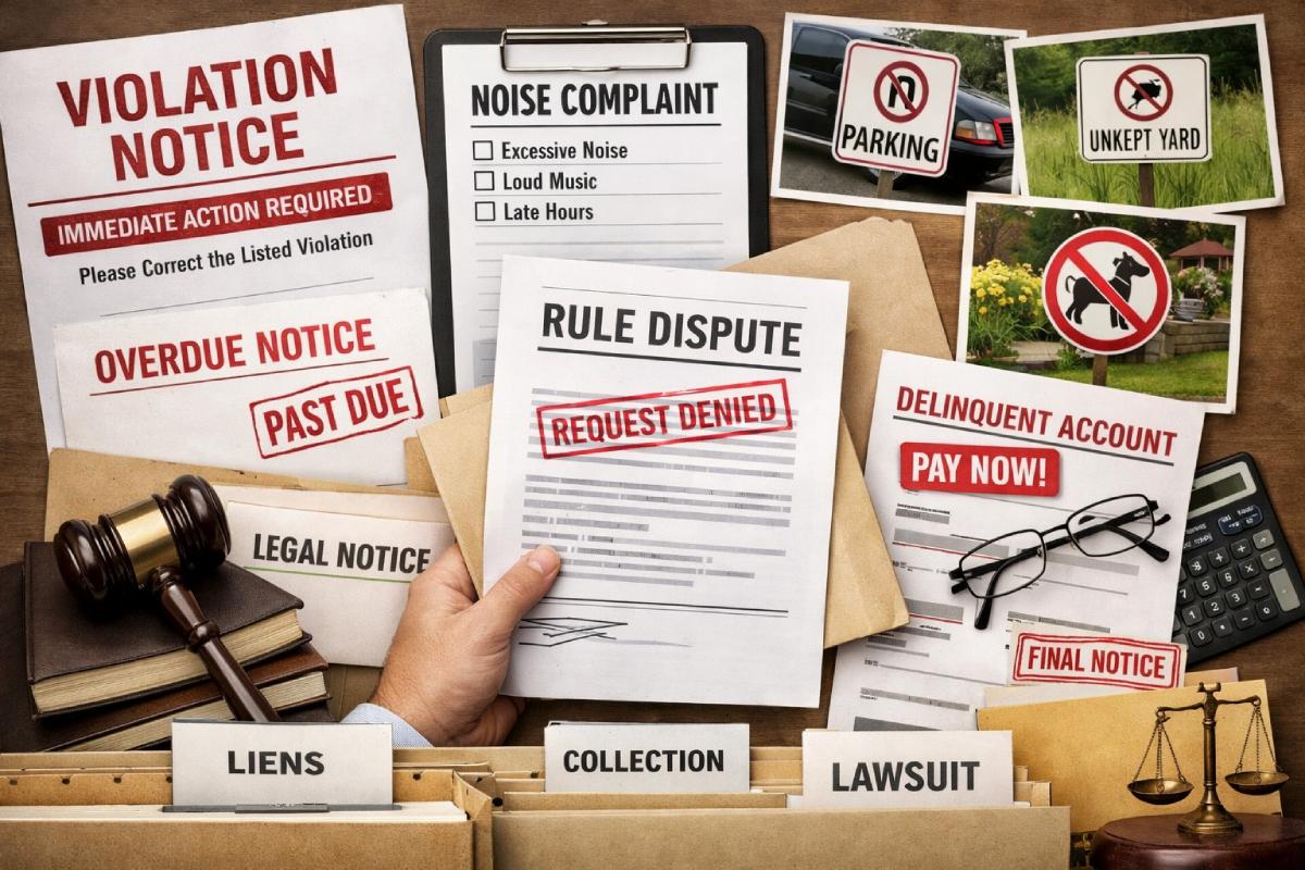 Common HOA Disputes And Why They Escalate