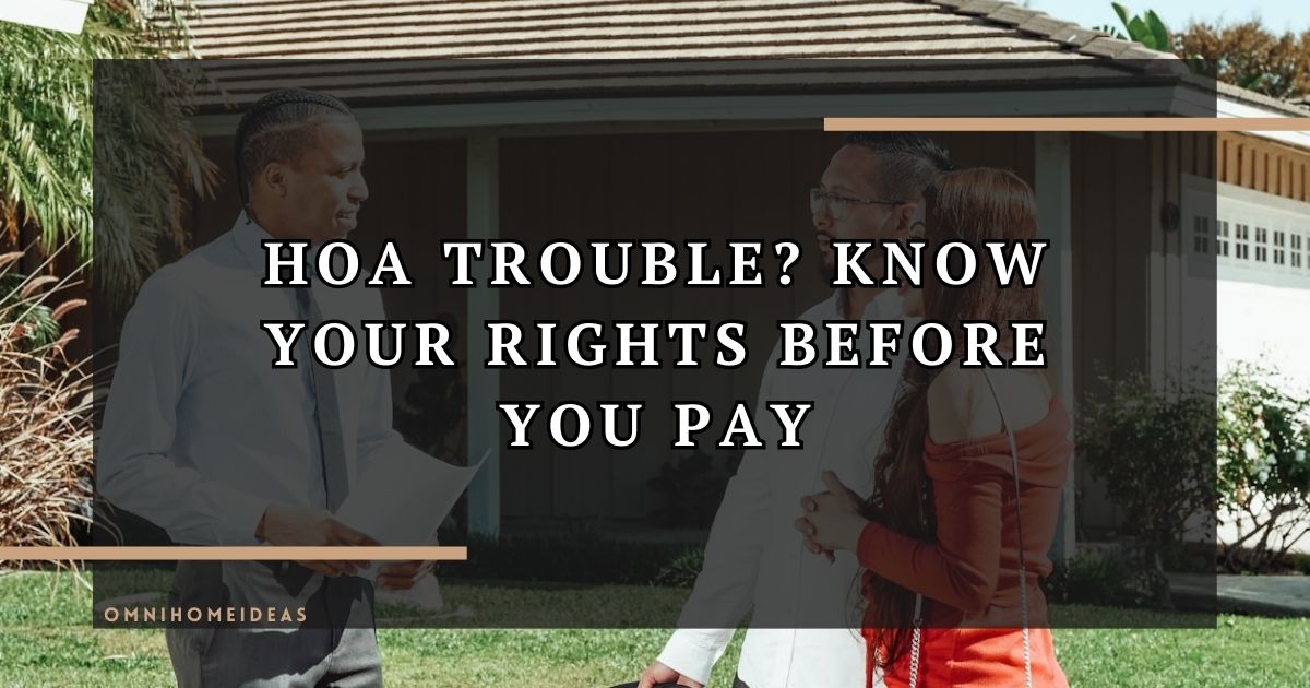 Dealing With HOAs Rights, Responsibilities, And Disputes They Won’t Teach You In Class