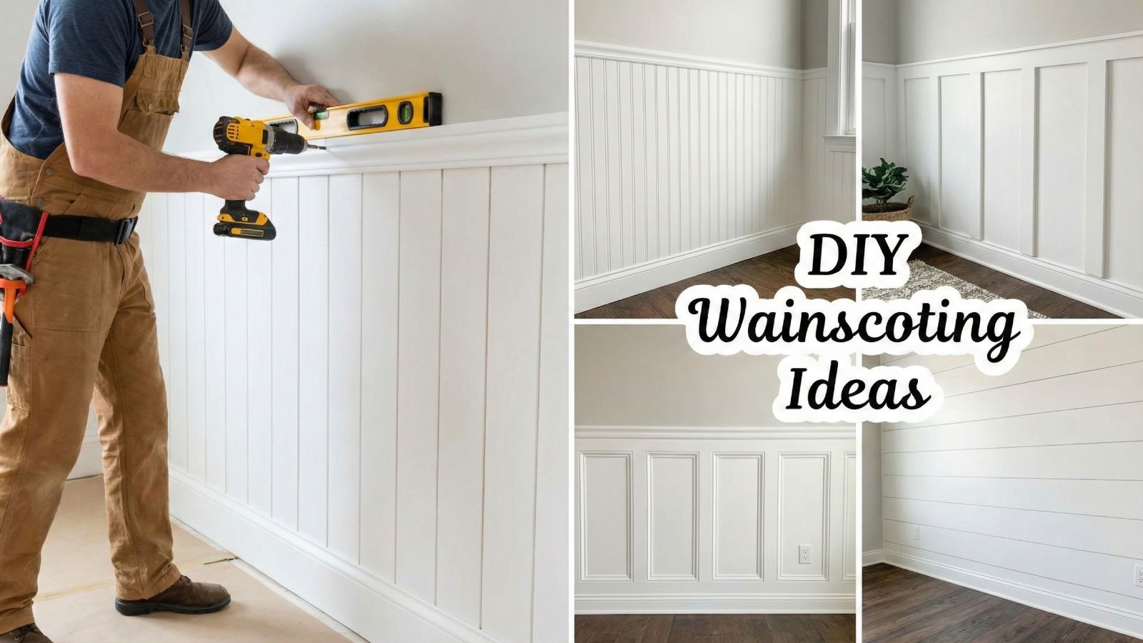 Do It Yourself Wainscoting Ideas
