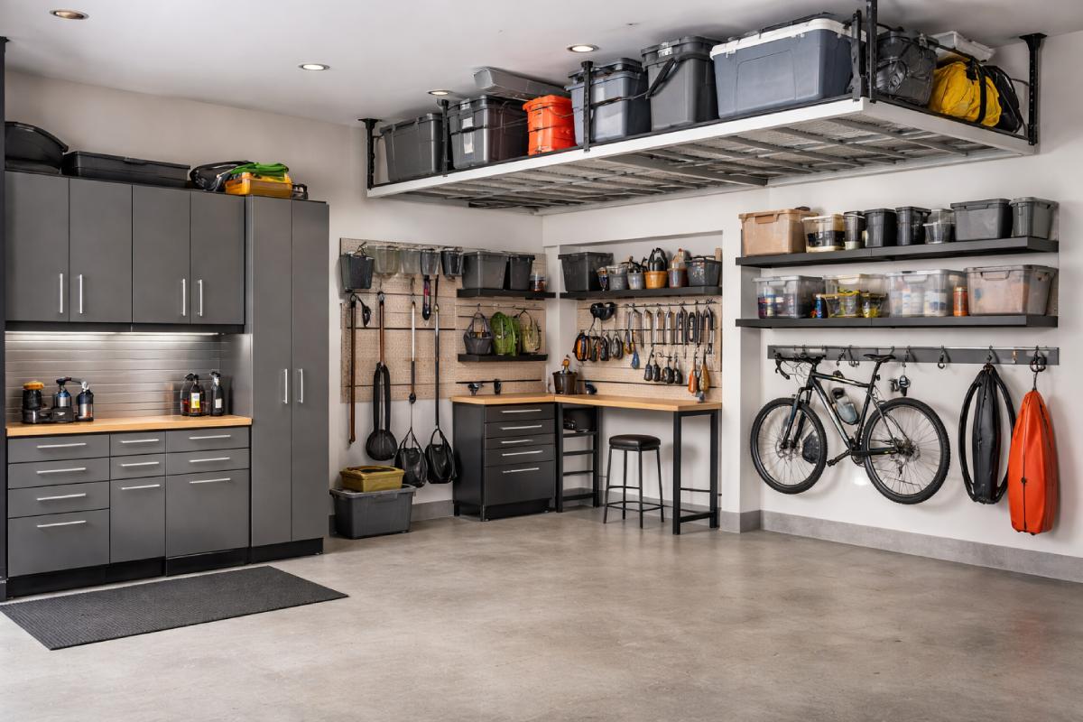 Essential Storage Solutions For Modern Garages