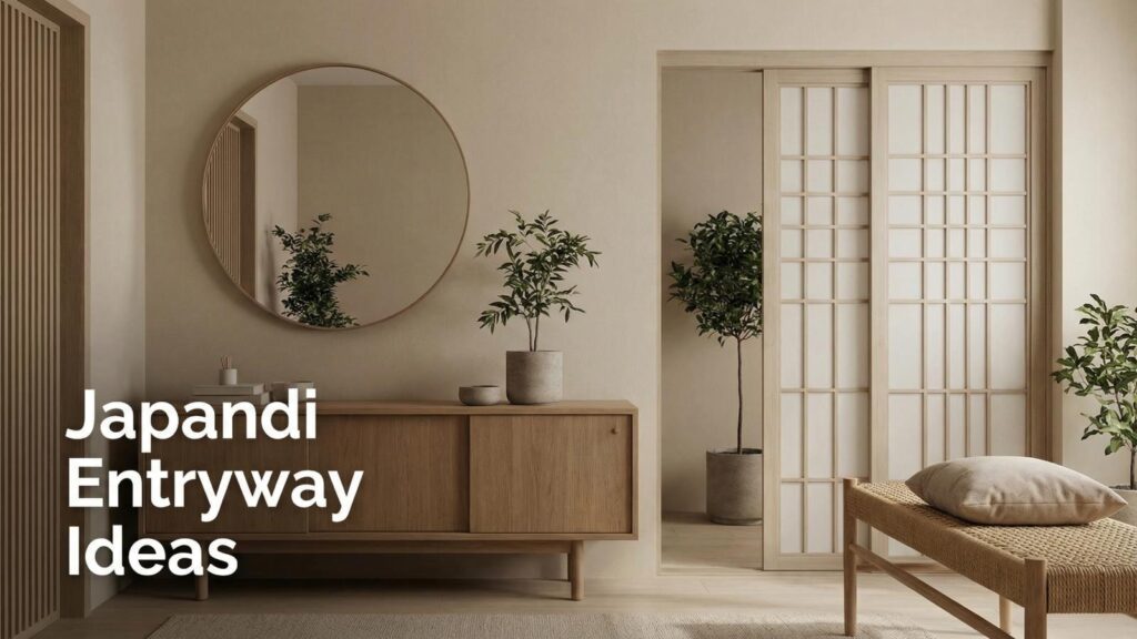 Japandi Entryway Ideas