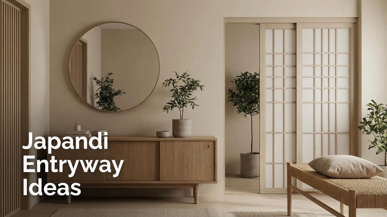 Japandi Entryway Ideas