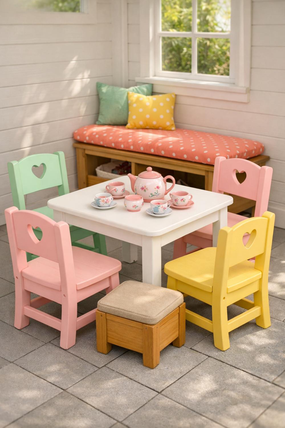 Kid Sized Playhouse Furniture Sets