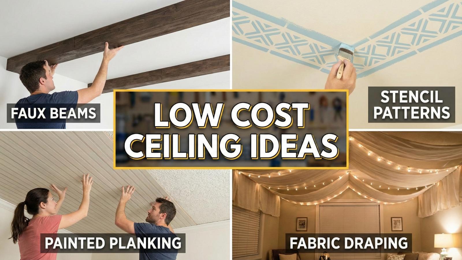 Low Cost Ceiling Ideas