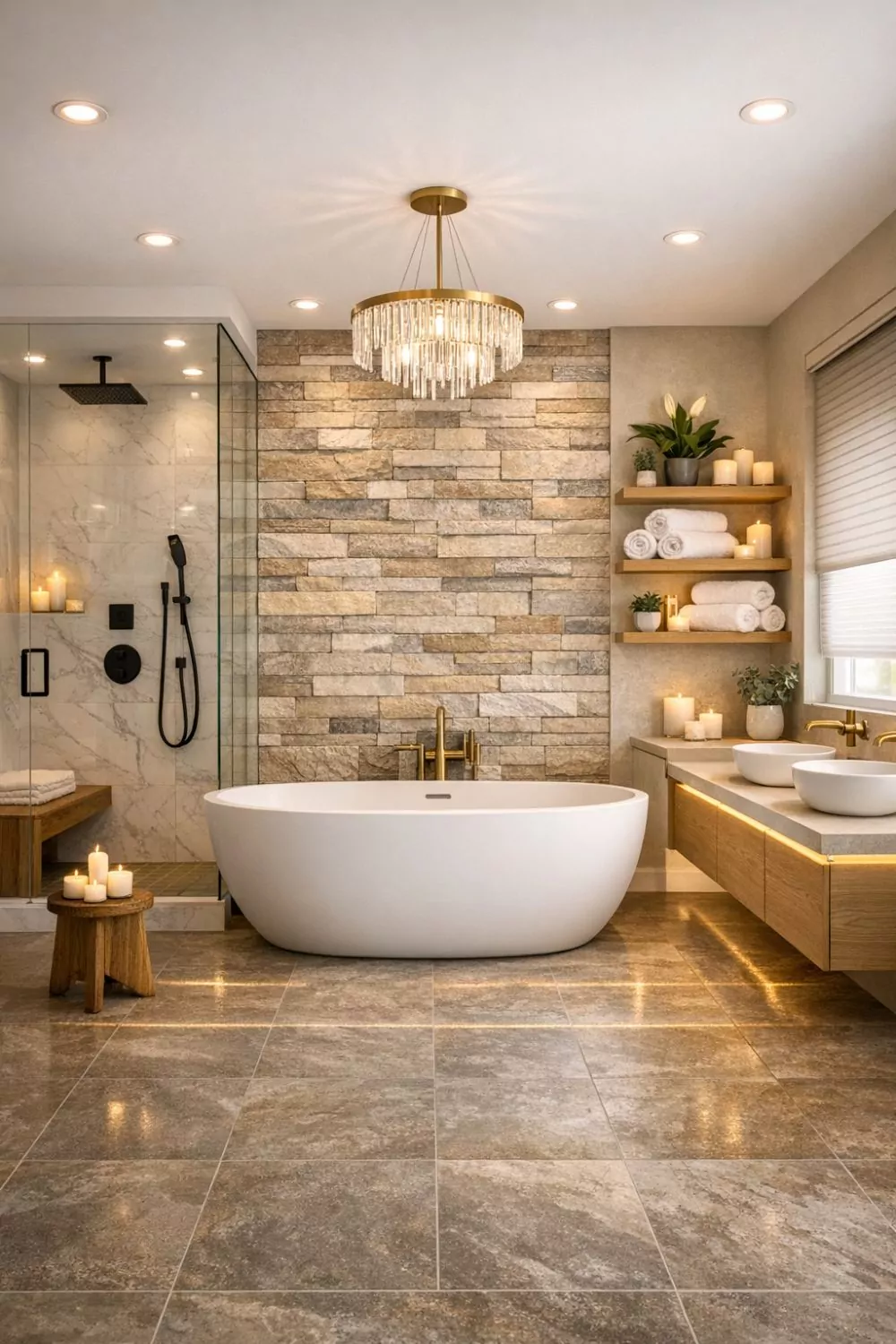 Spa Inspired Luxury Bathroom