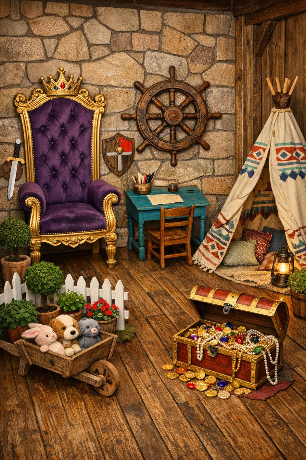 Themed Playhouse Furniture And Props