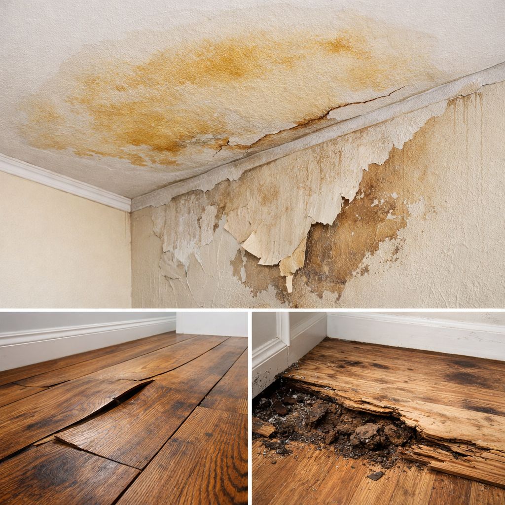 Visible Signs Of Water Damage