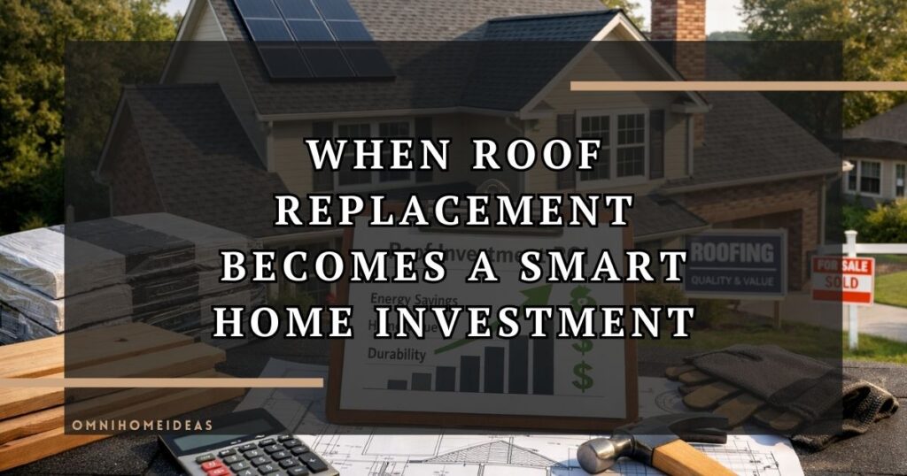 When Roof Replacement Becomes A Smart Home Investment