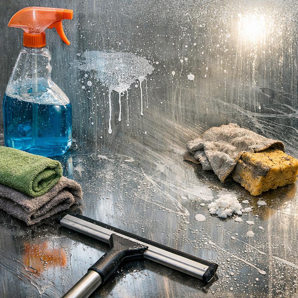 Why Do Mirrors Get Streaky In The First Place