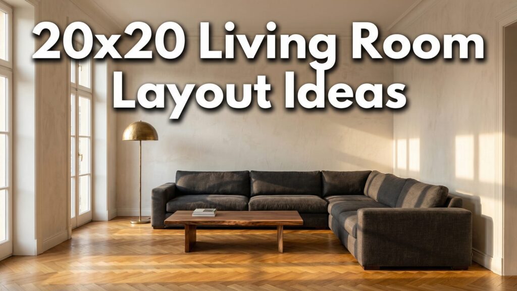 20x20 Living Room Layout Ideas