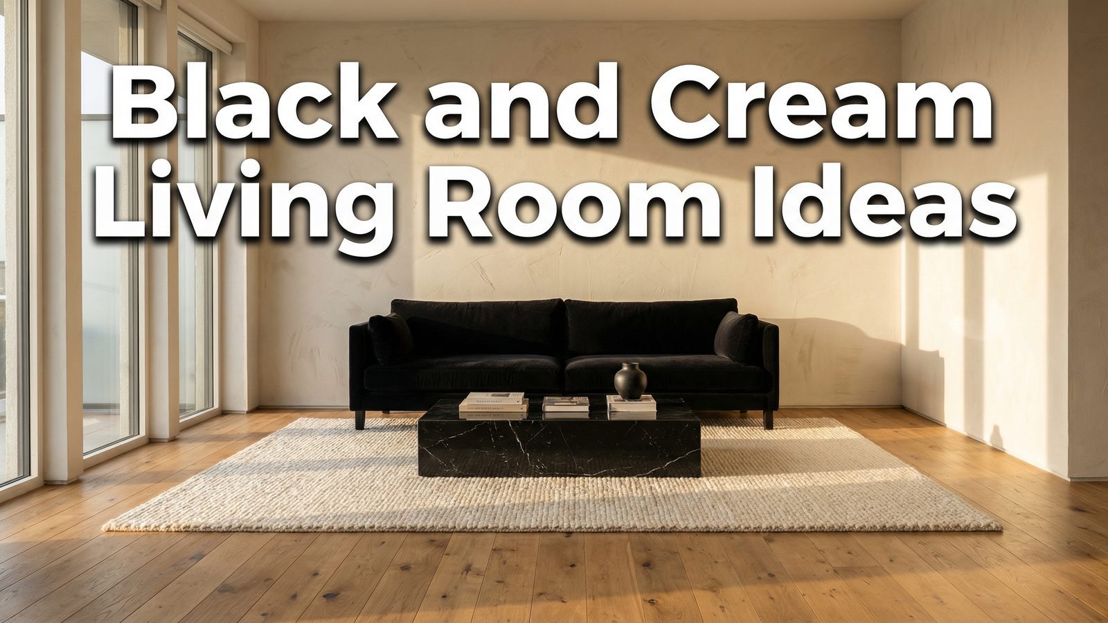 Black And Cream Living Room Ideas