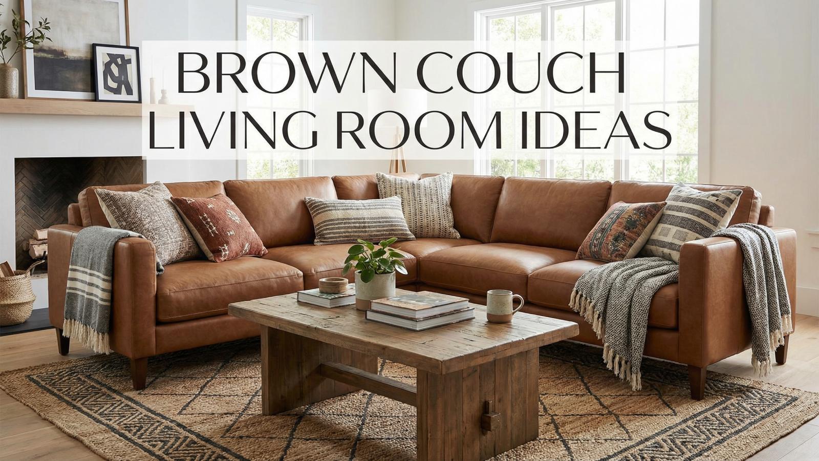 Brown Couch Living Room Ideas