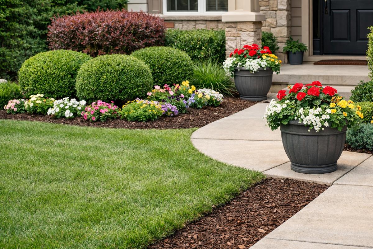 Clean And Update The Landscaping