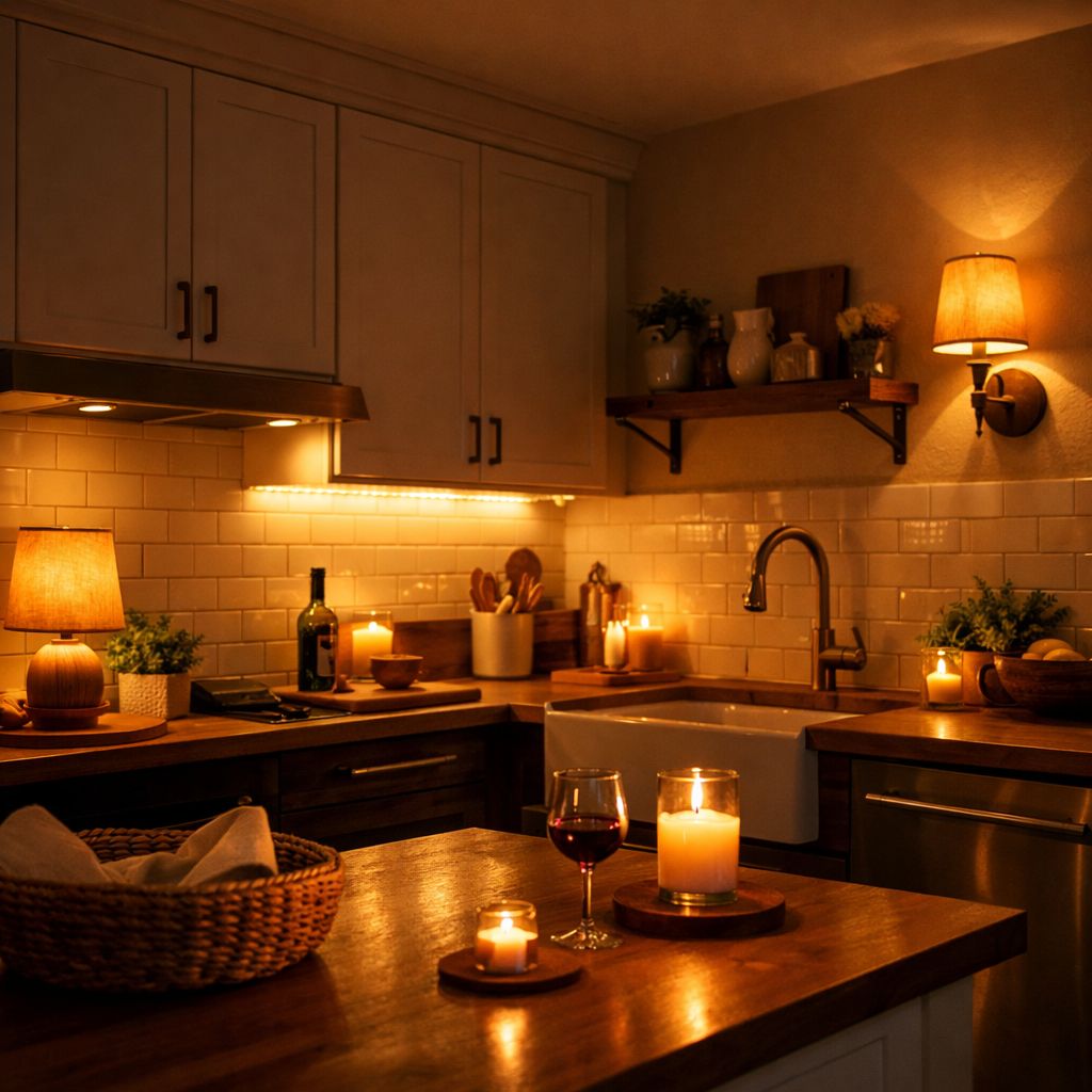 Ditching The Big Light In The Kitchen