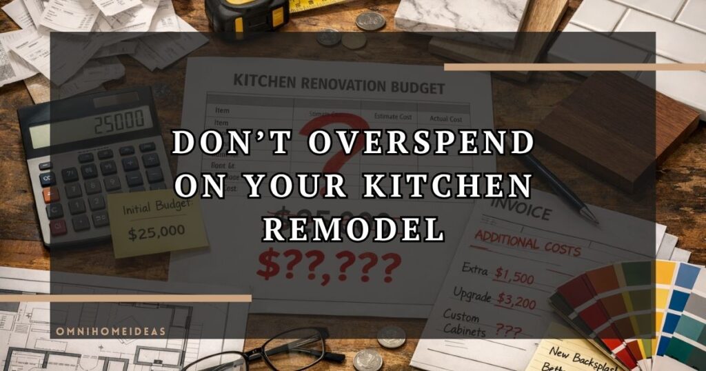 Essential Decisions That Determine Your Kitchen Renovation Budget Success