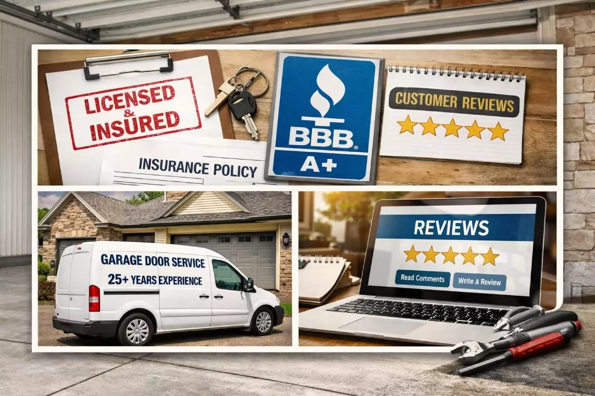 Evaluating Garage Door Companies And Services In Tarrant County