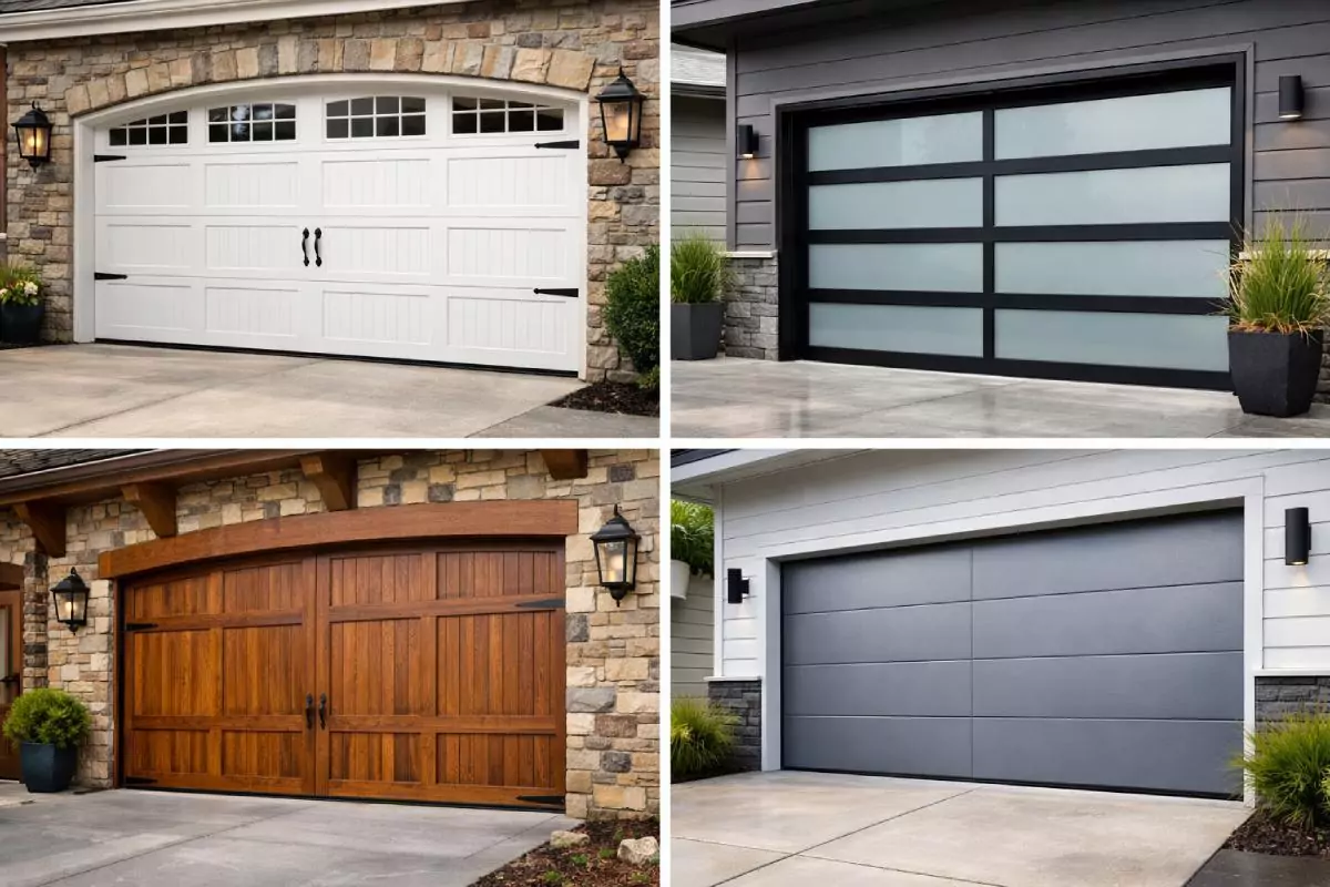 Exploring Popular Garage Door Types For Tarrant County Homes