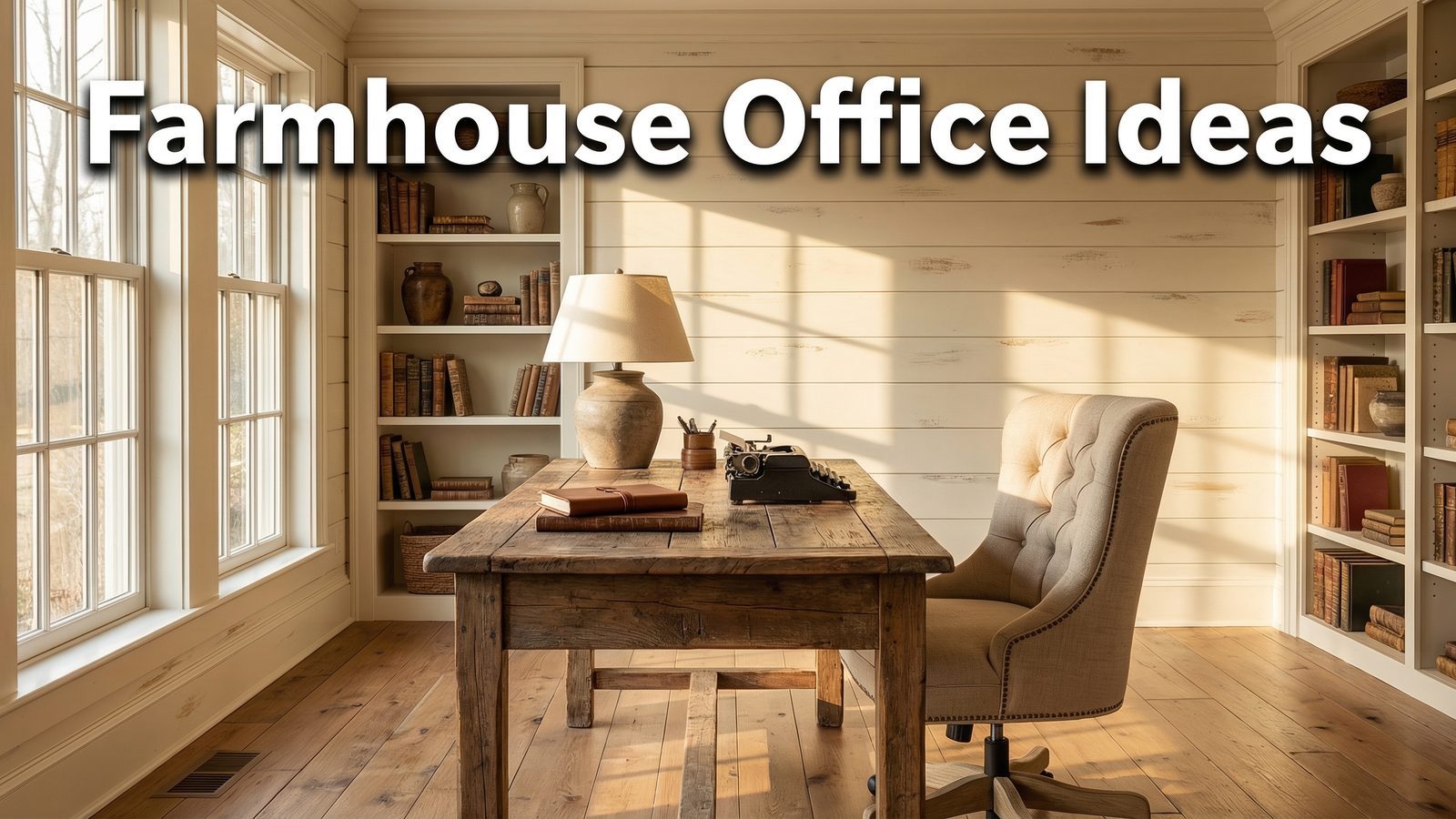 Farmhouse Office Ideas