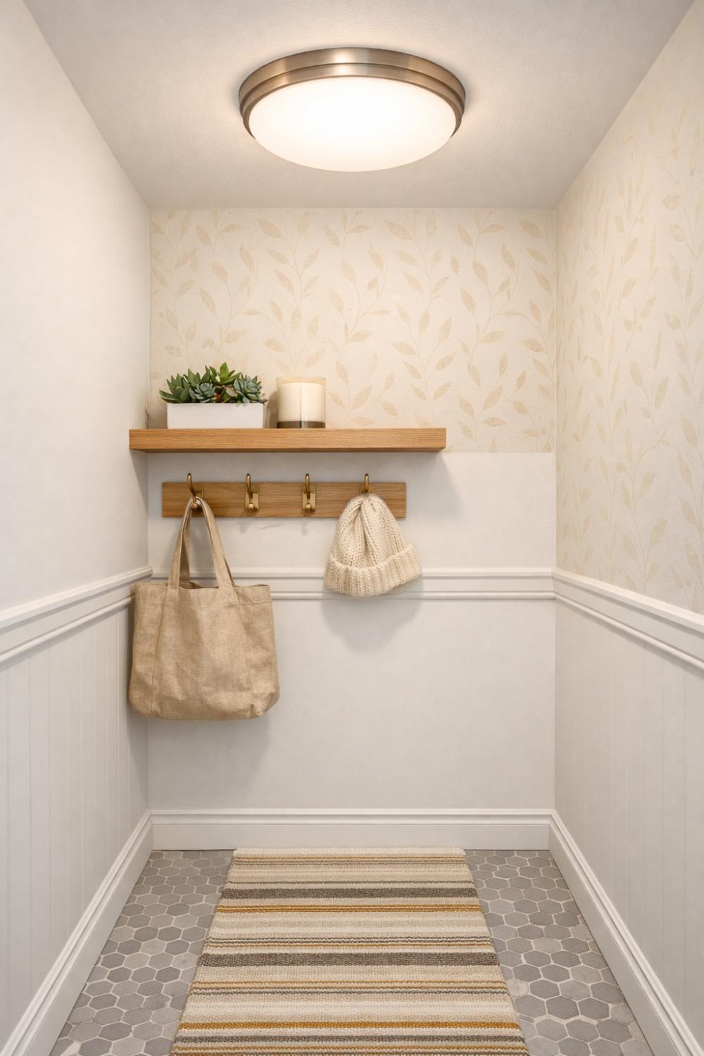 Flush Mount Ceiling Light Small Entryway Low Ceiling Ideas