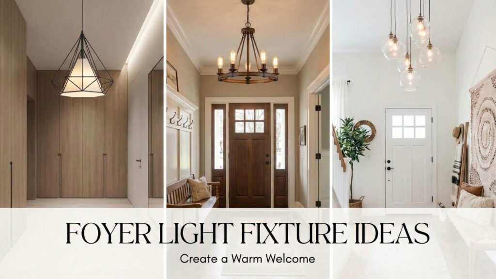 Foyer Light Fixture Ideas