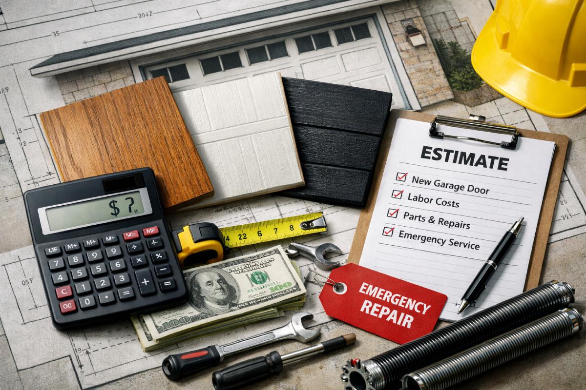 Garage Door Installation And Repair Costs In Tarrant County