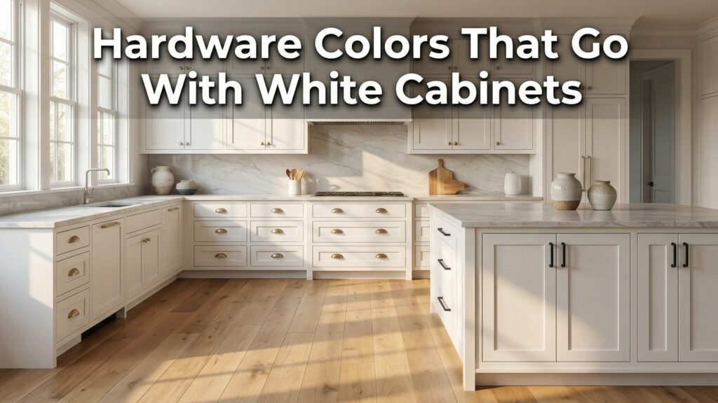 Hardware Colors That Go With White Cabinets
