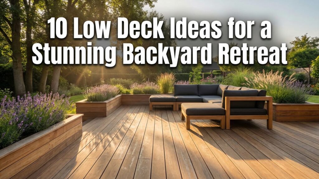 Low Deck Ideas