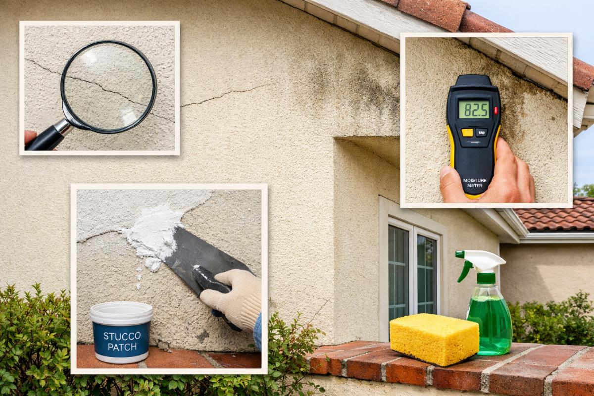 Pay Attention To Stucco And Exterior Surfaces