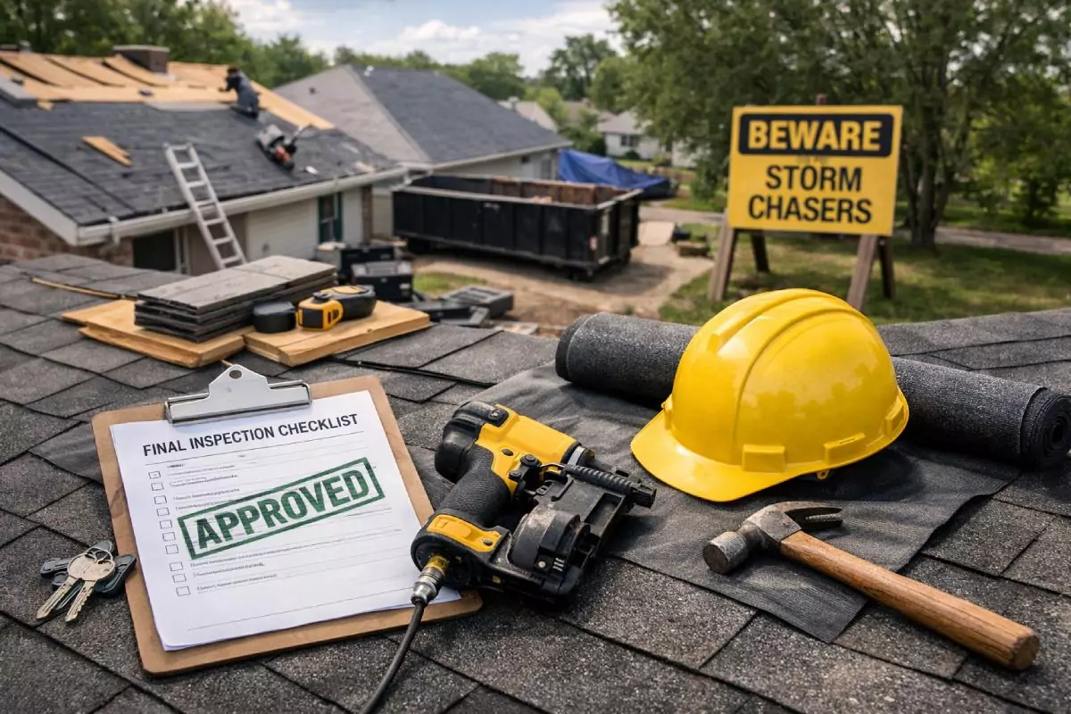 Step 7 Completing Repairs