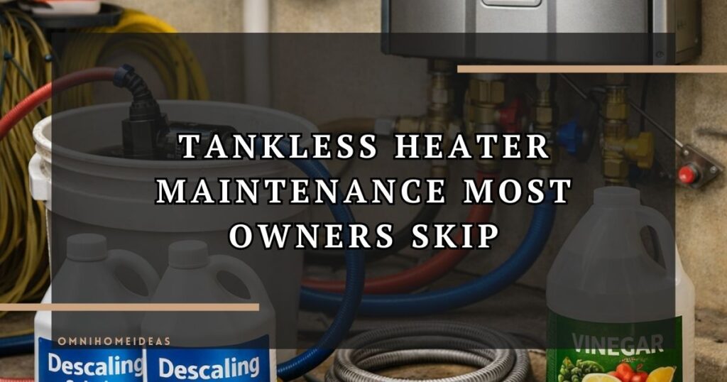 The Annual Maintenance Step Many On Demand Water Heater Owners Forget