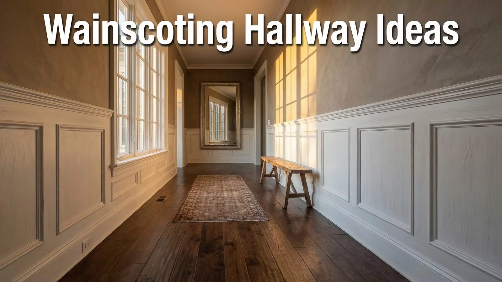 Wainscoting Hallway Ideas