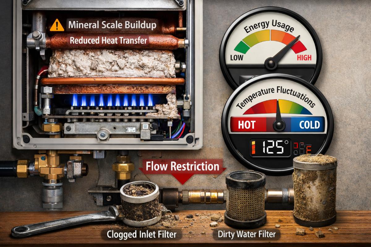Why Tankless Units Still Need Maintenance