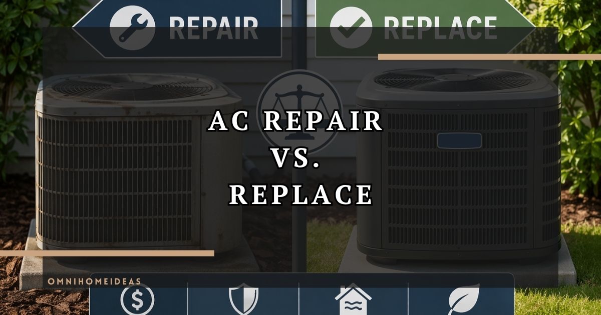 AC Repair Vs. Replace