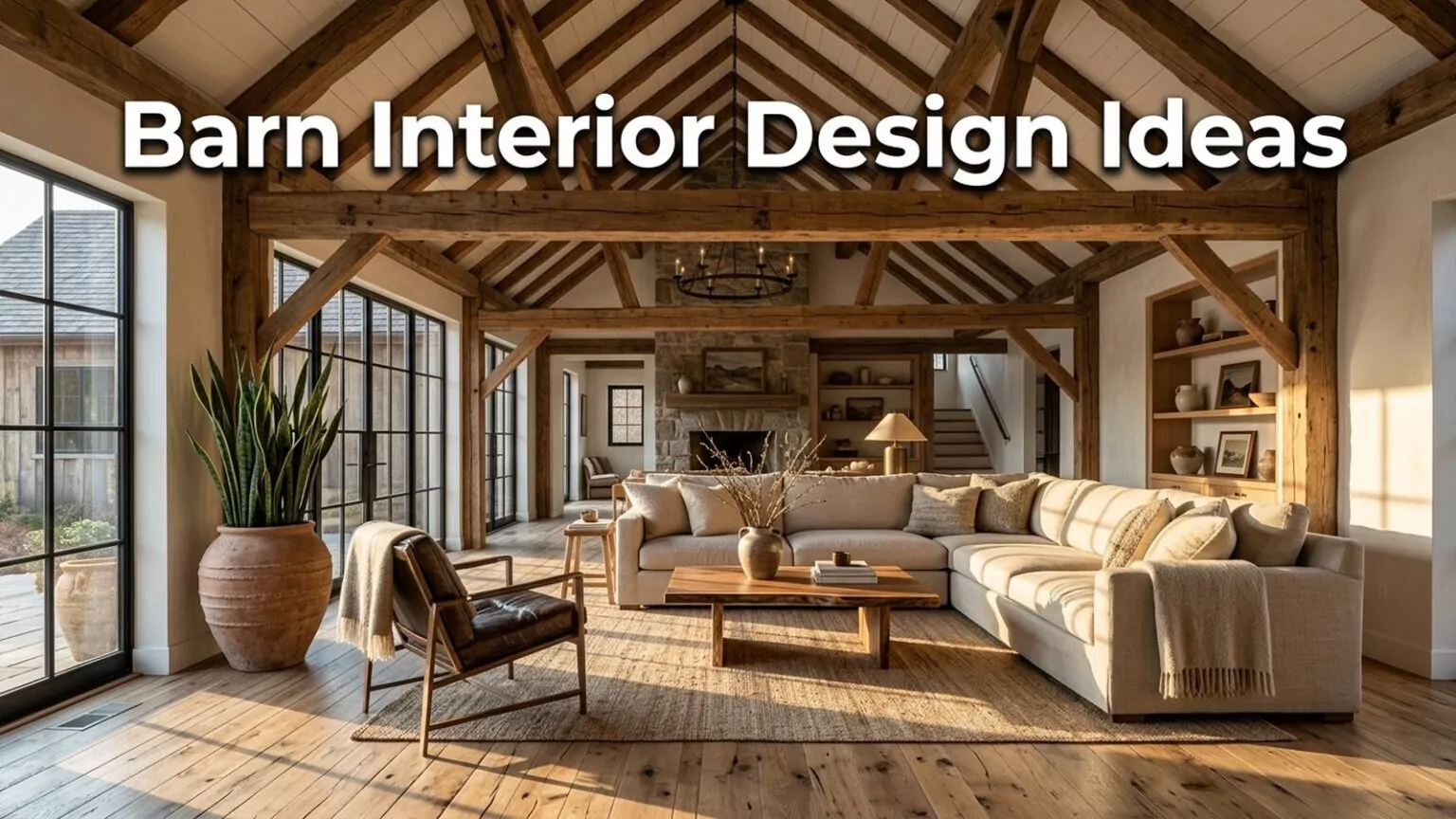 10 Barn Interior Design Ideas for a Warm, Modern Home