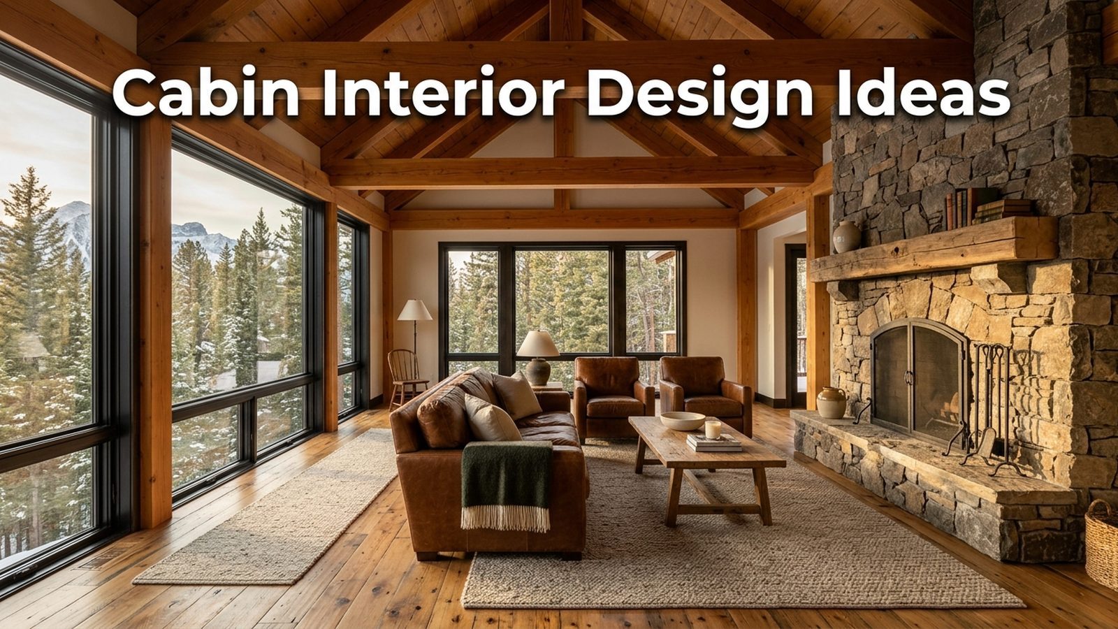 Cabin Interior Design Ideas Featured