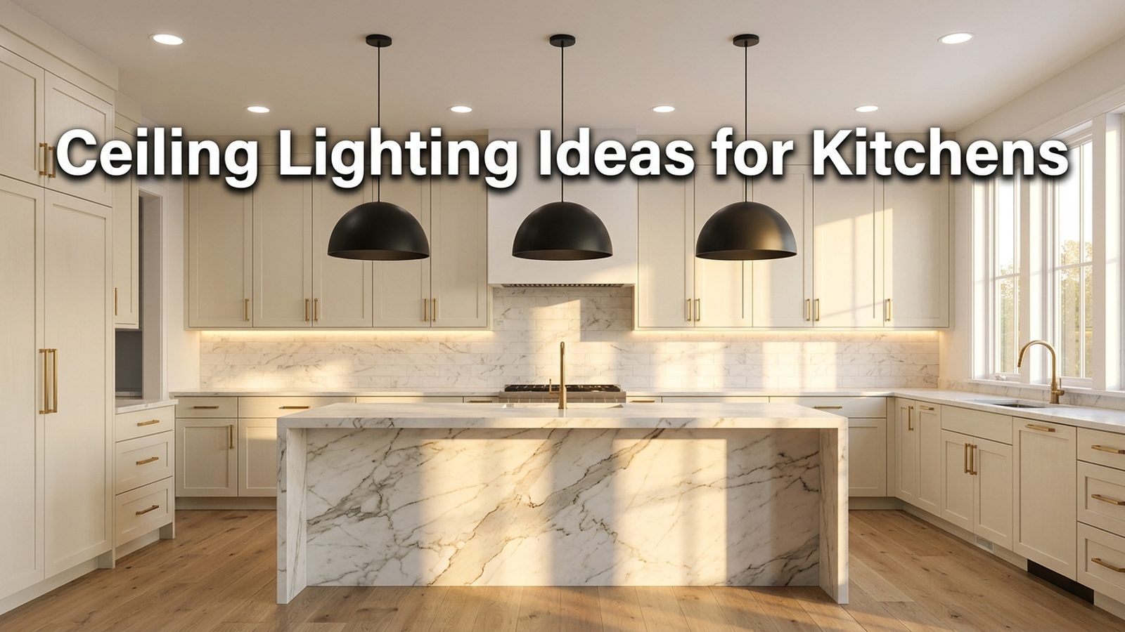 Ceiling Lighting Ideas For Kitchens Featured