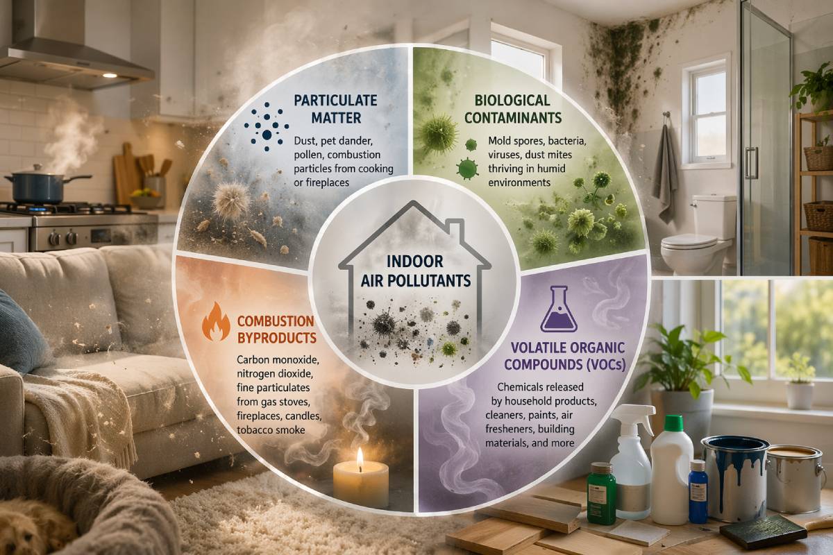 Common Indoor Air Pollutants
