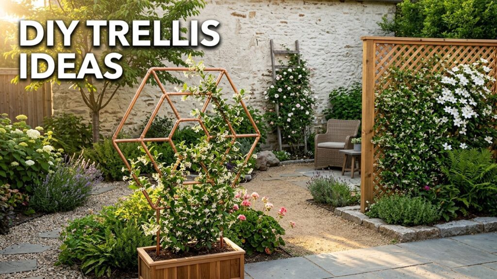 DIY Trellis Ideas Featured