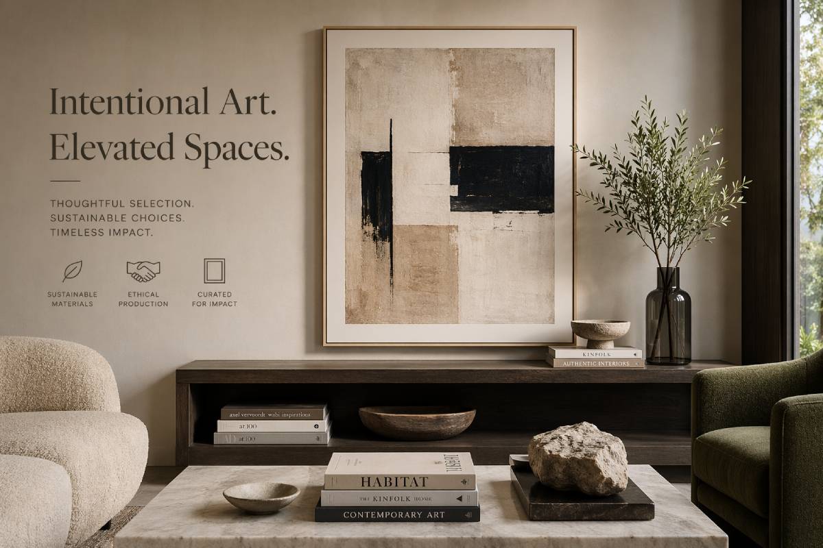 Elevating Spaces Through Intentional Art Selection