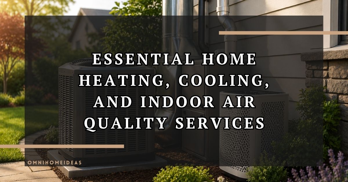 Essential Home Heating, Cooling, And Indoor Air Quality Services