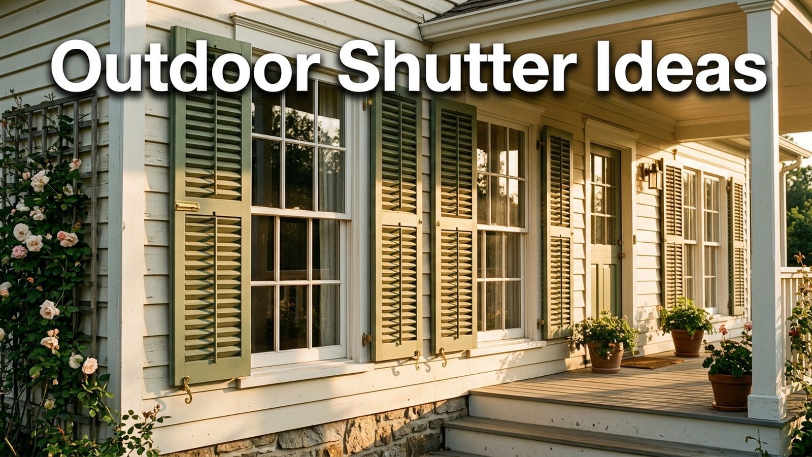 Outdoor Shutter Ideas