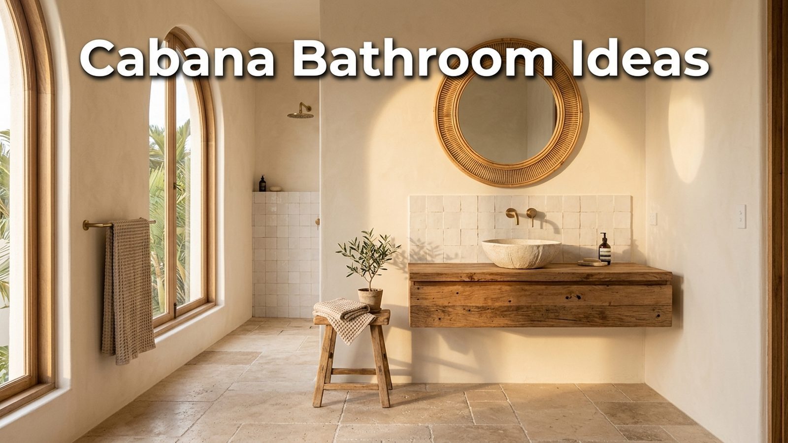 Cabana Bathroom Ideas